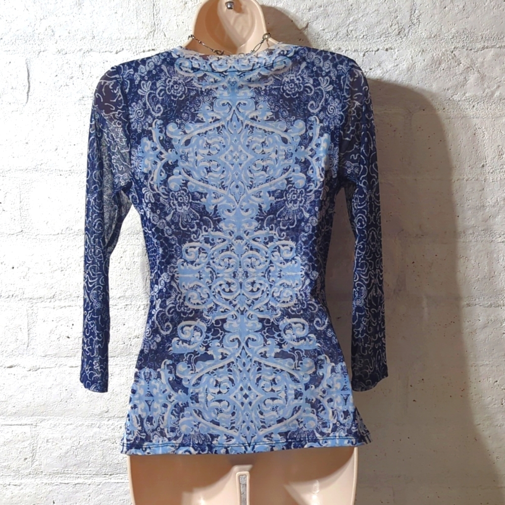 Vintage Y2K Mesh Top - Picture 4 of 8